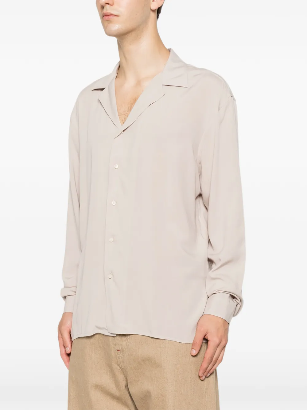  Marsem Camisa Con Solapas De Muesca - Neutro 