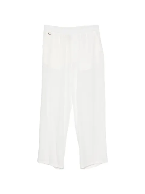 MARSEM elasticated-waistband trousers