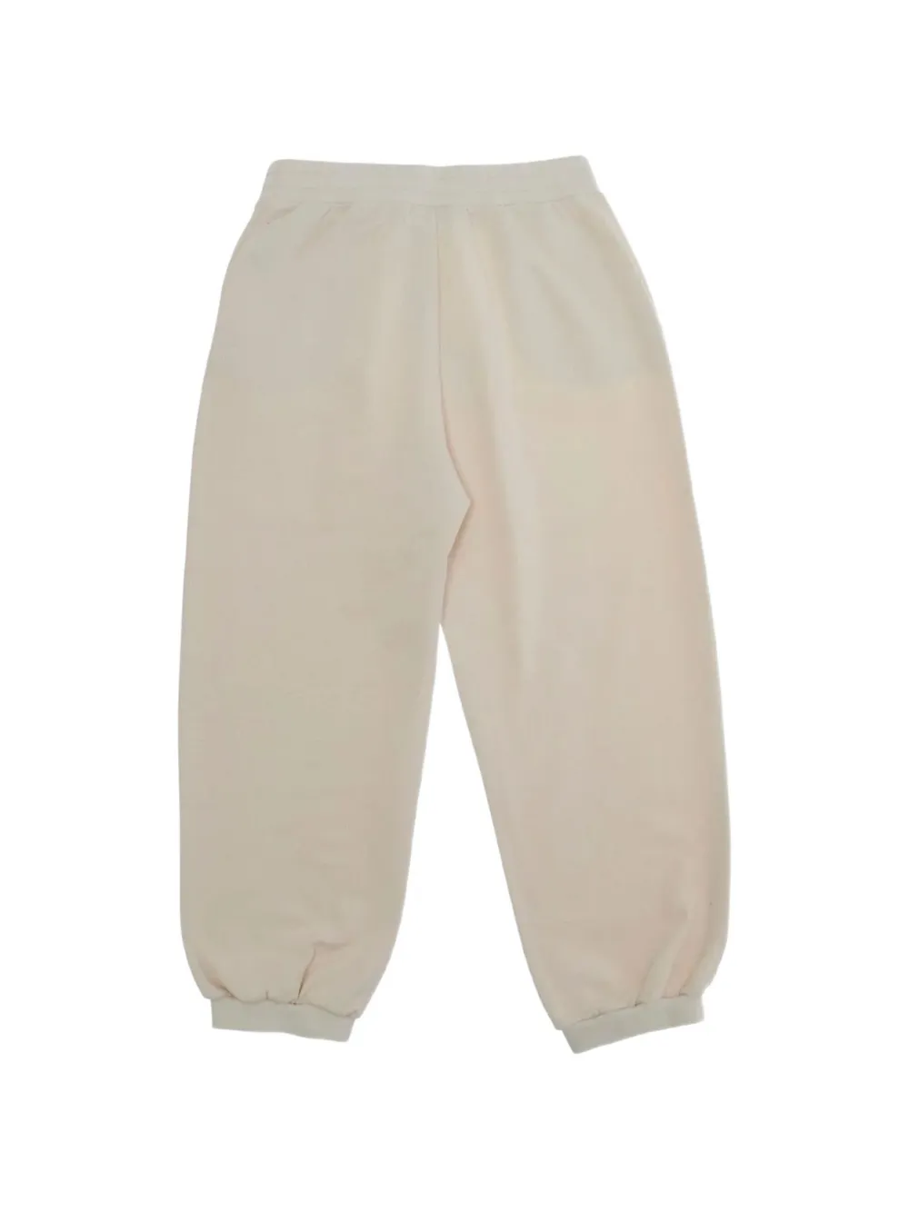 Fendi Kids logo-embroidered track pants - Toni neutri