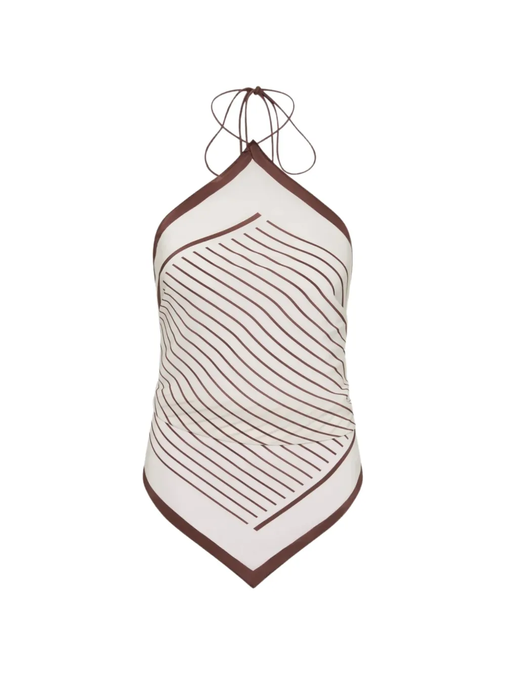 SIR. Marais scarf-style top - Toni neutri