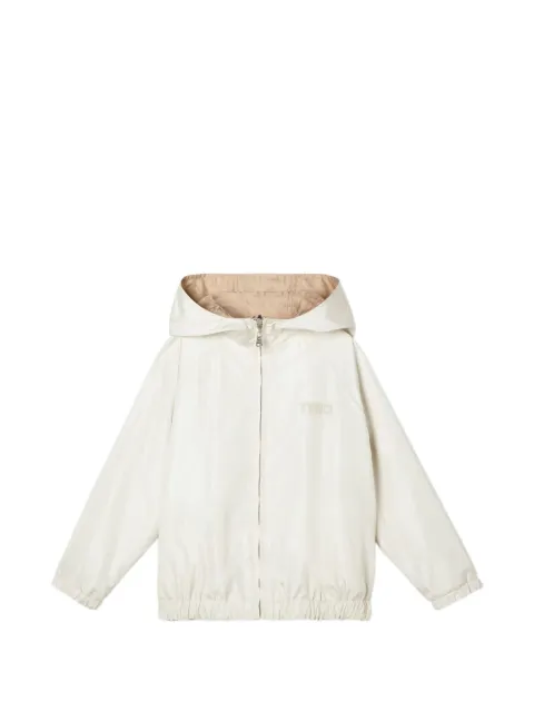 Fendi Kids Junior reversible FF-motif jacket