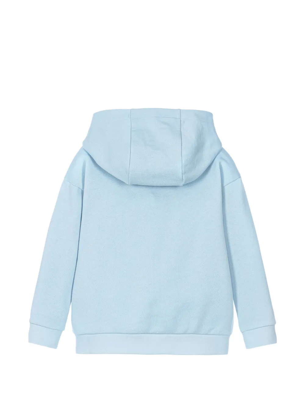 Fendi Kids Hoodie met logopatch Blauw