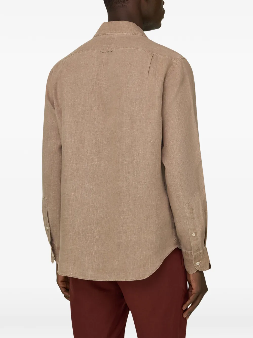 Boggi Milano Overhemd Beige