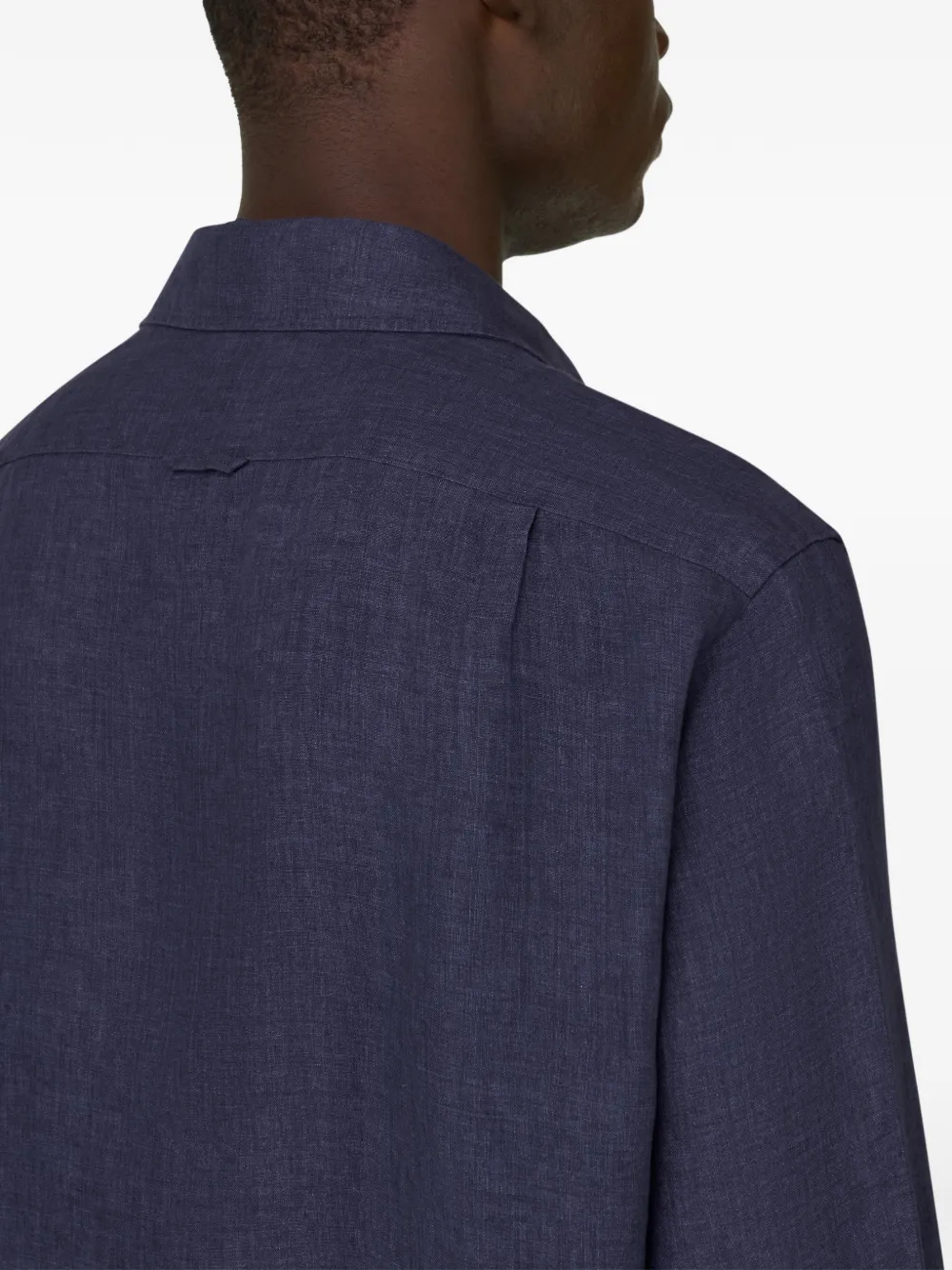 Boggi Milano Overhemd met lange mouwen Blauw