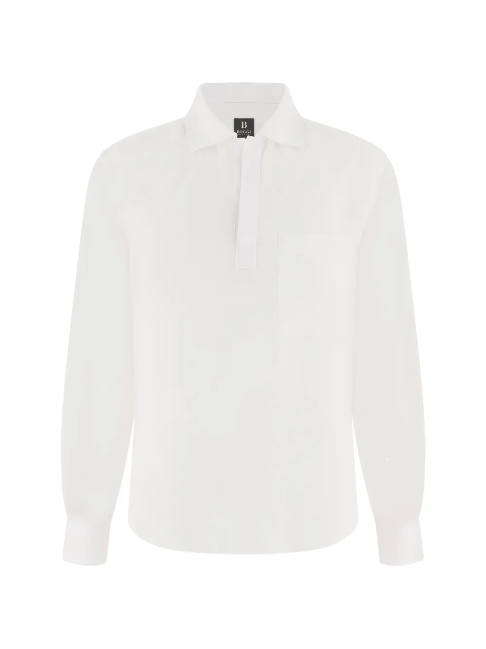 Boggi Milano chest-pocket shirt - Bianco