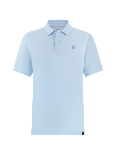 Boggi Milano logo细节polo衫