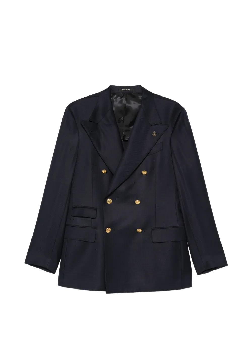 Gabriele Pasini double-breasted wool blazer - Blu