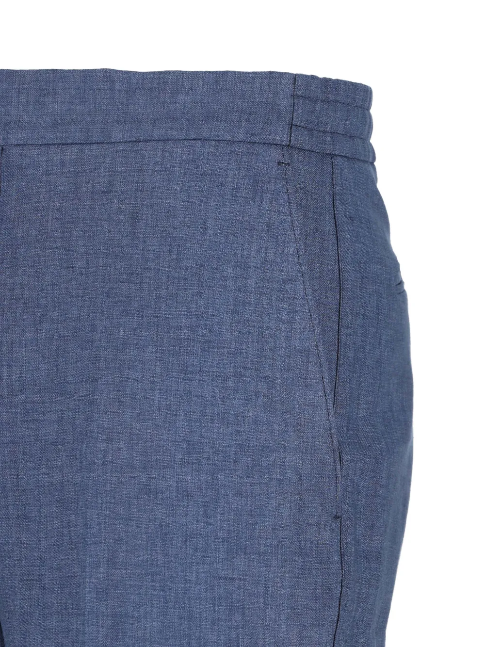 Zegna Plooibroek Blauw