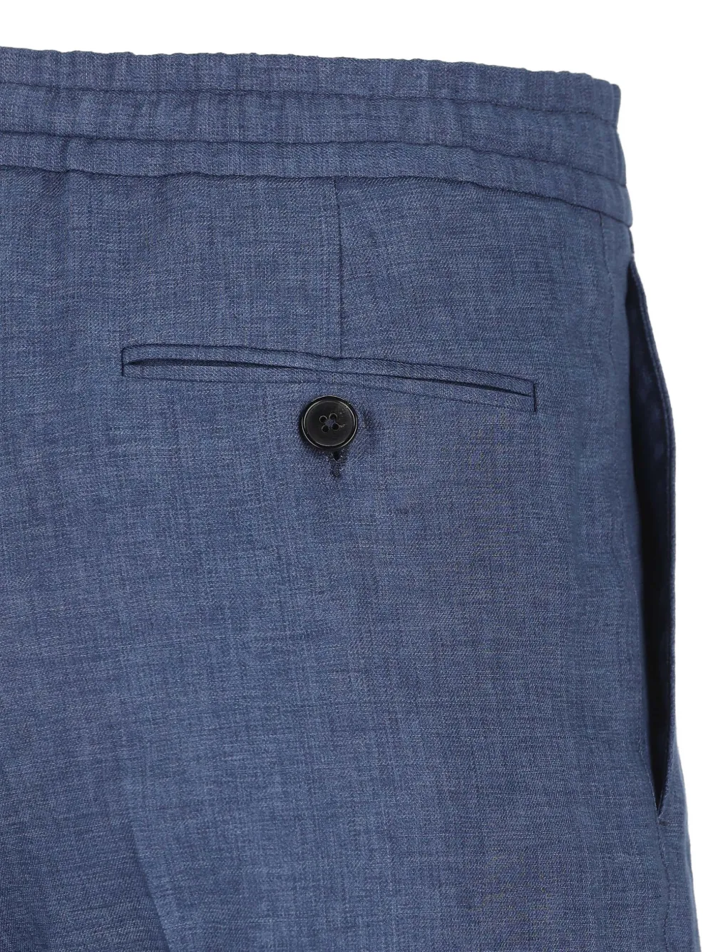 Zegna Plooibroek Blauw