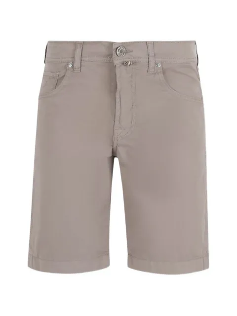 Jacob Cohën logo-patch five-pocket shorts