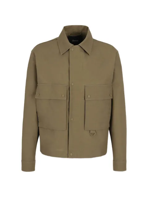 Laminar button chest-pocket jacket