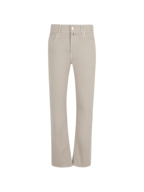 Jacob Cohën logo-patch jeans