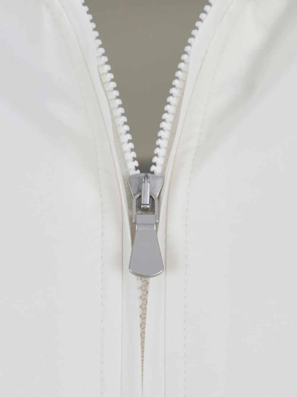 Gran Sasso Sweater met rits Wit