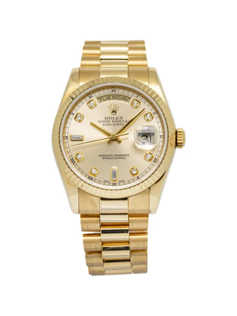 Rolex Day-Date diamond 36mm watch