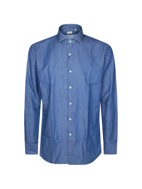 Xacus washed tailored shirt