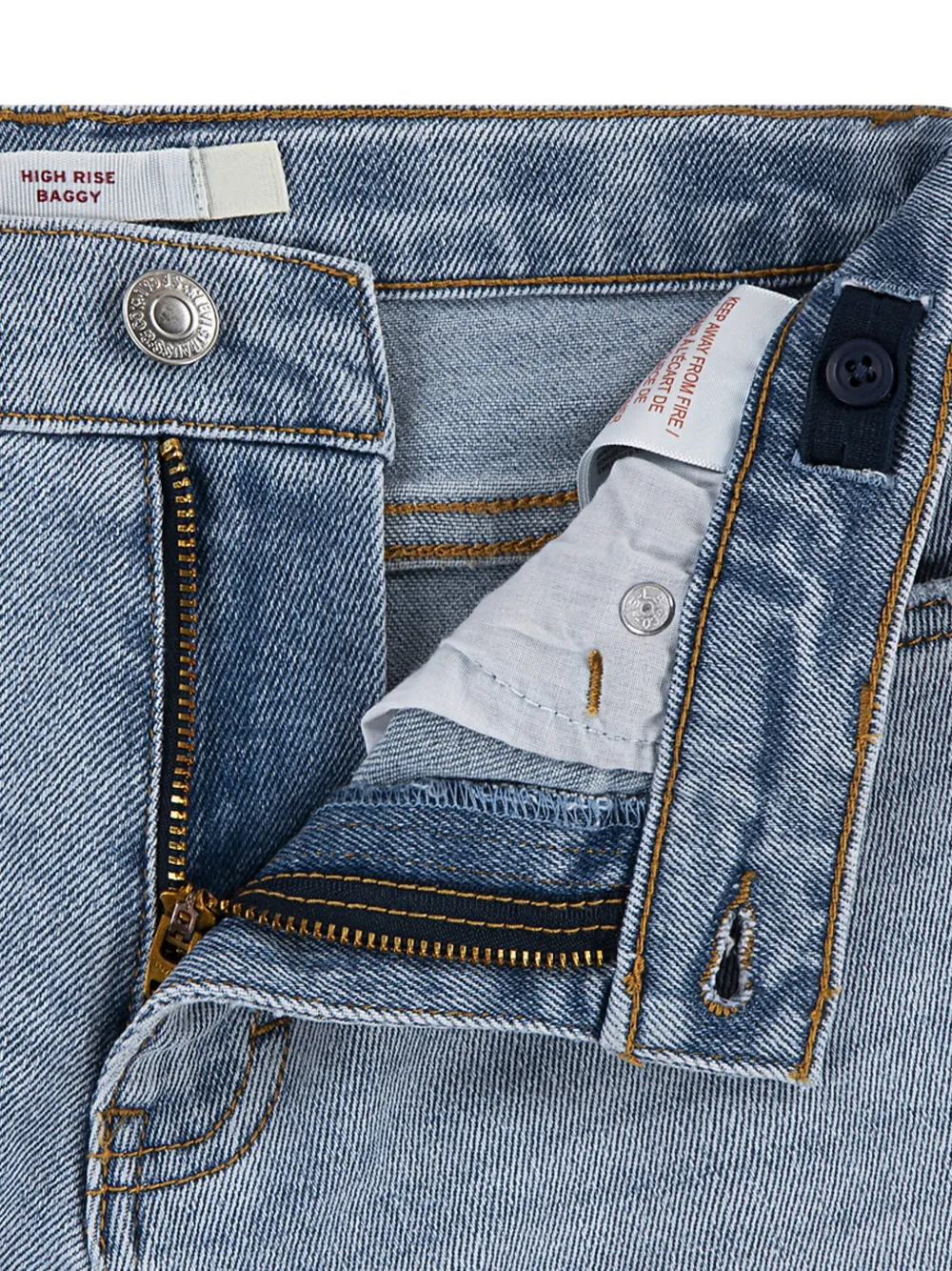 Levi's Kids Baggy jeans Blauw