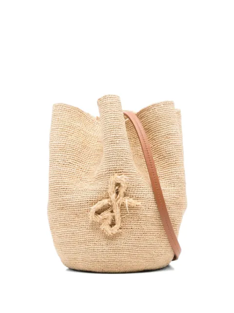 Ruslan Baginskiy tie-detail bucket bag