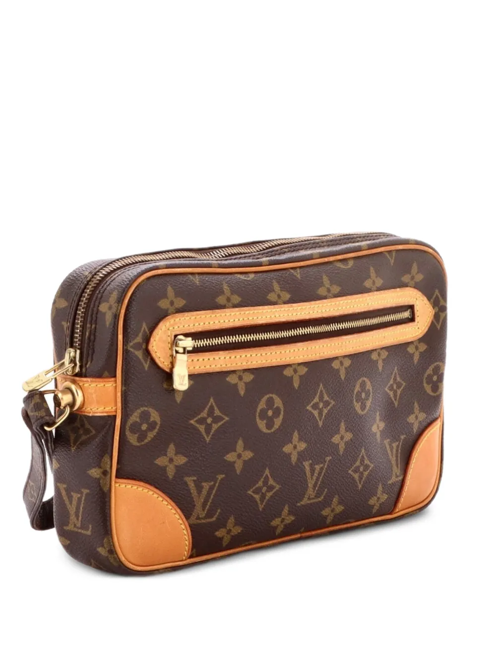 Louis Vuitton Pre-Owned Clutch Marly Dragonne GM in tela Monogram - Marrone