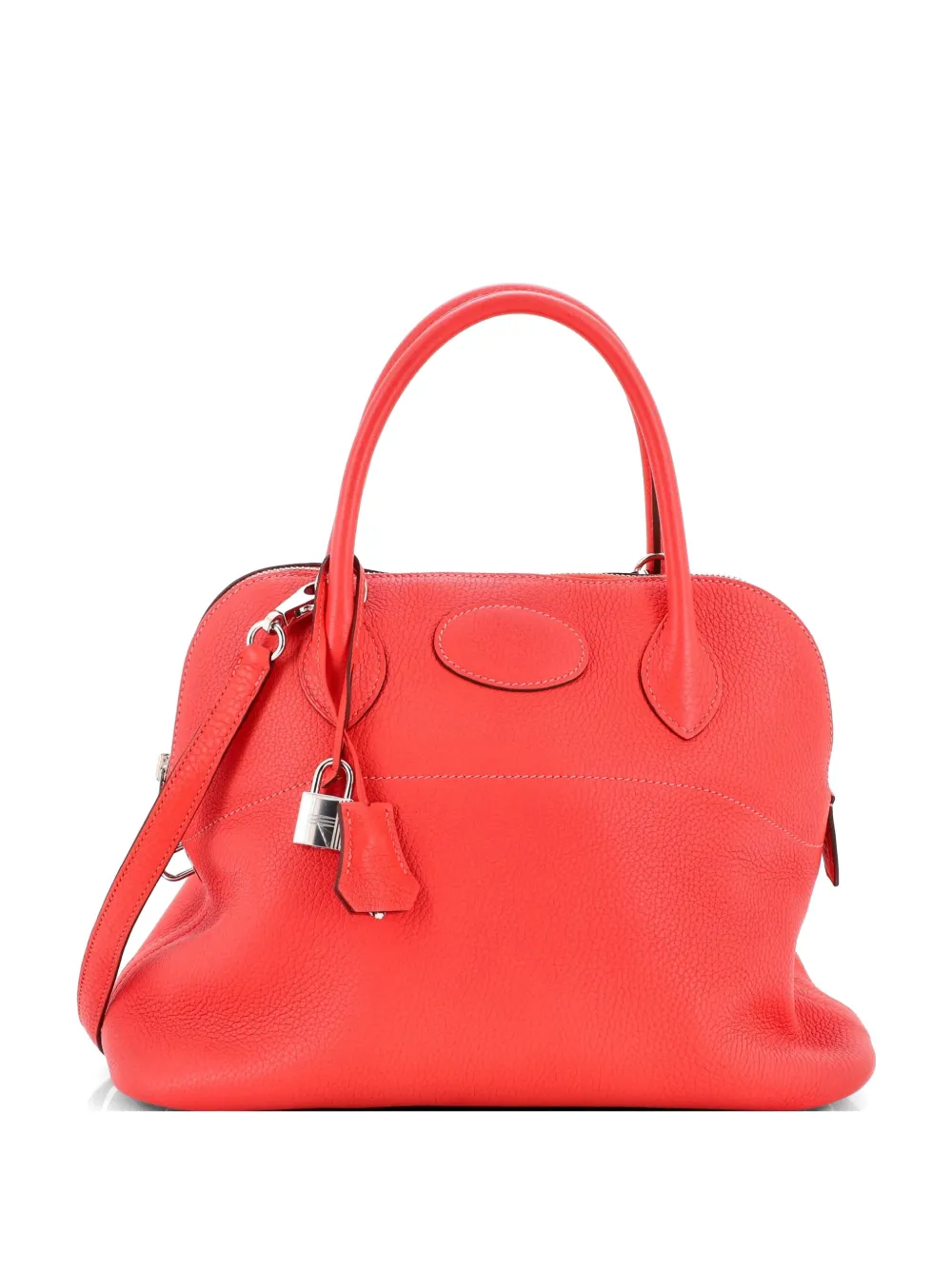 Hermès Pre-Owned Bolide Bag Clemence 31 satchel - Rosso