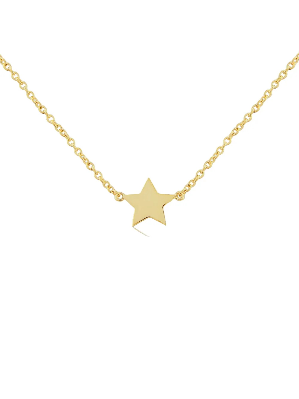 AUREE JEWELLERY Alta single-star necklace - Oro