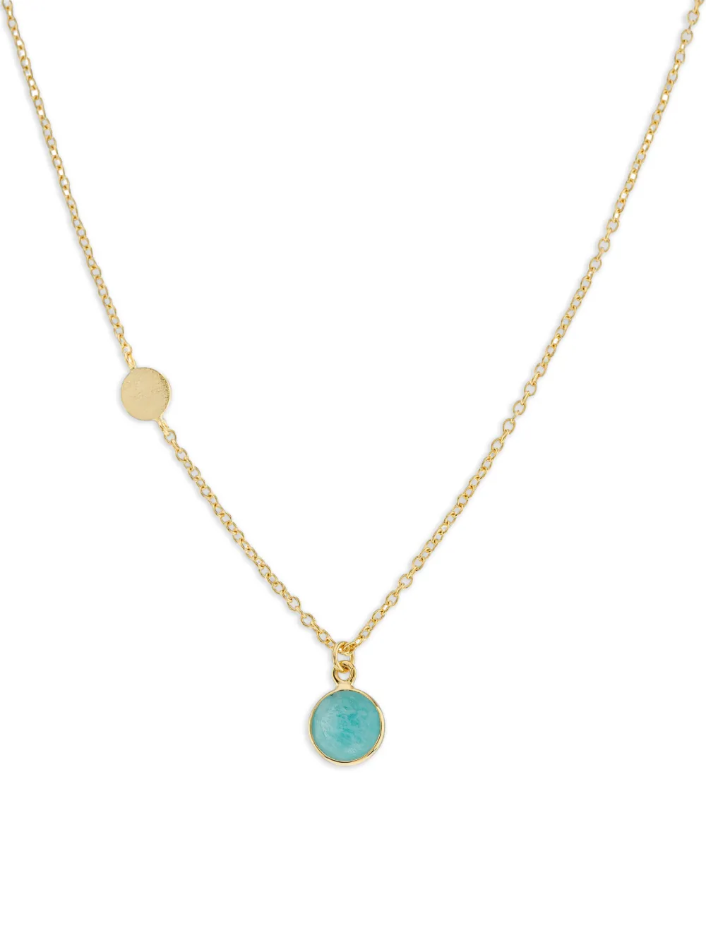 AUREE JEWELLERY Salina gemstone necklace - Gold
