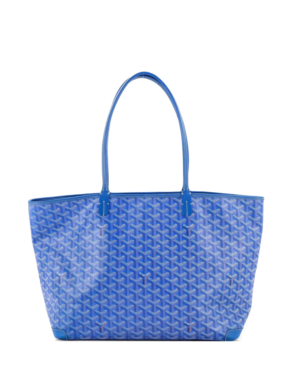 Goyard Pre-Owned Borsa a spalla Artois MM in tela cerata - Blu