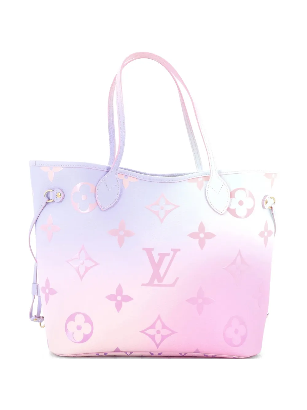 Louis Vuitton Pre-Owned Borsa tote Neverfull NM Spring in the City MM in tela Monogram Giant - Multicolore