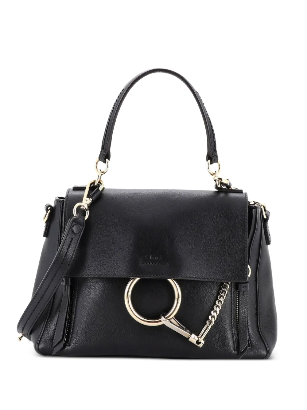Chloé Pre-Owned Faye Day Bag Leather Small satchel - Nero