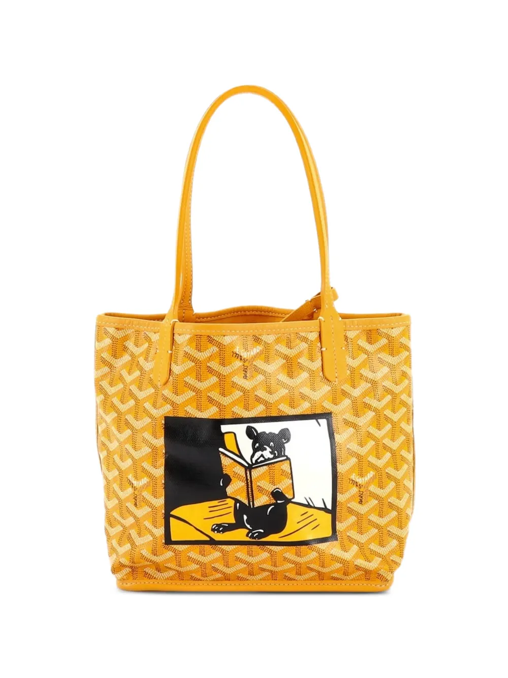 Goyard Pre-Owned Anjou Reversible Printed Coated Canvas Mini tote bag - Arancione