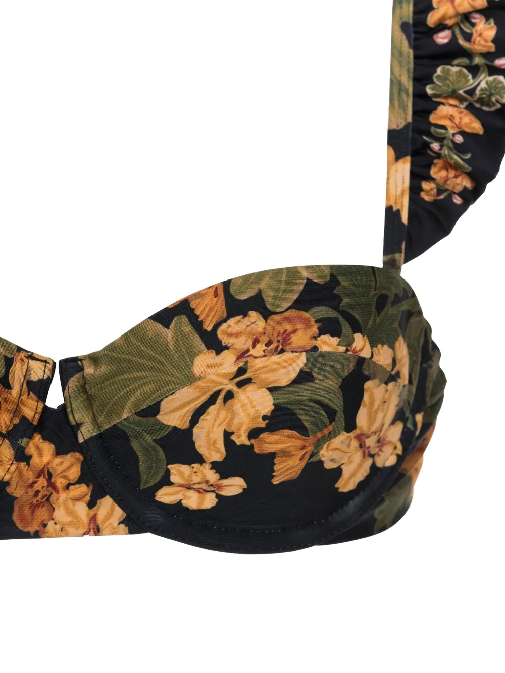 Agua By Agua Bendita Kiwi Cordillera bikinitop Zwart