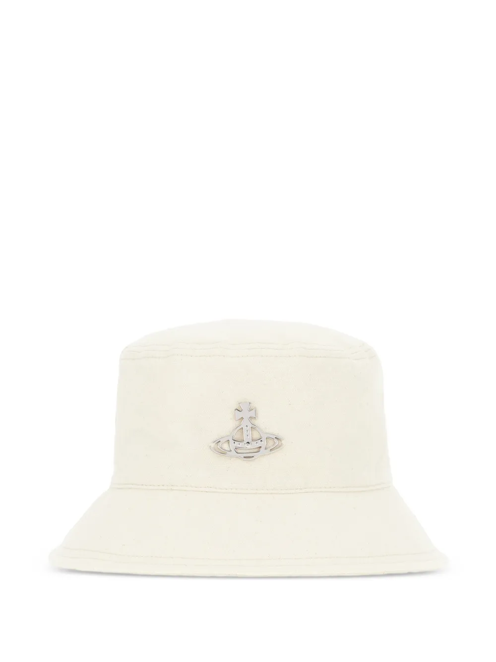 Vivienne Westwood Orb-plaque bucket hat - Toni neutri