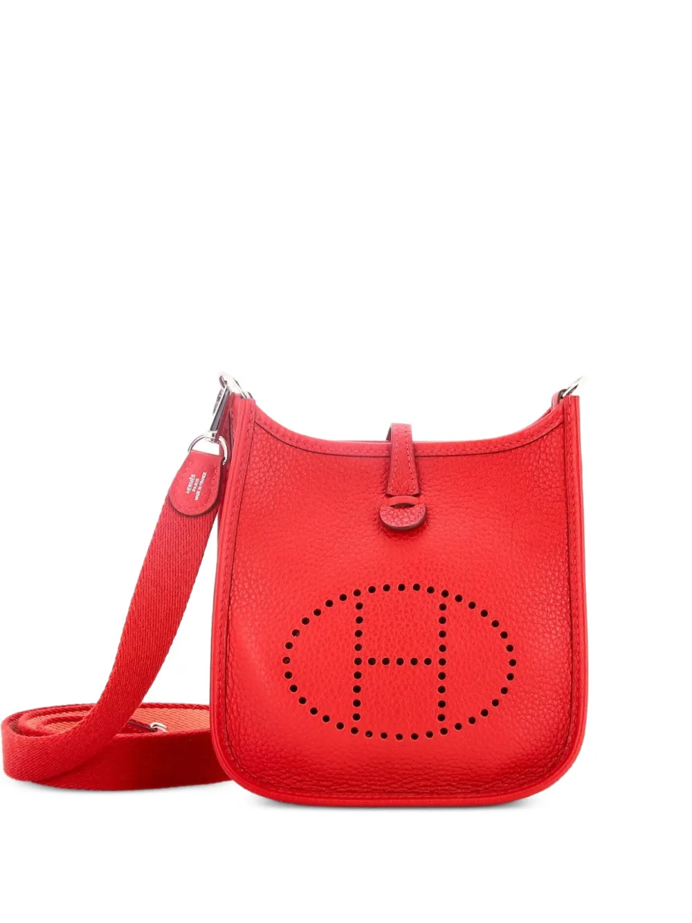 Hermès Pre-Owned Evelyne Gen III Clemence TPM Umhängetasche - Rot