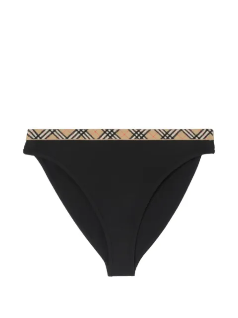 Burberry Check-trim bikini briefs
