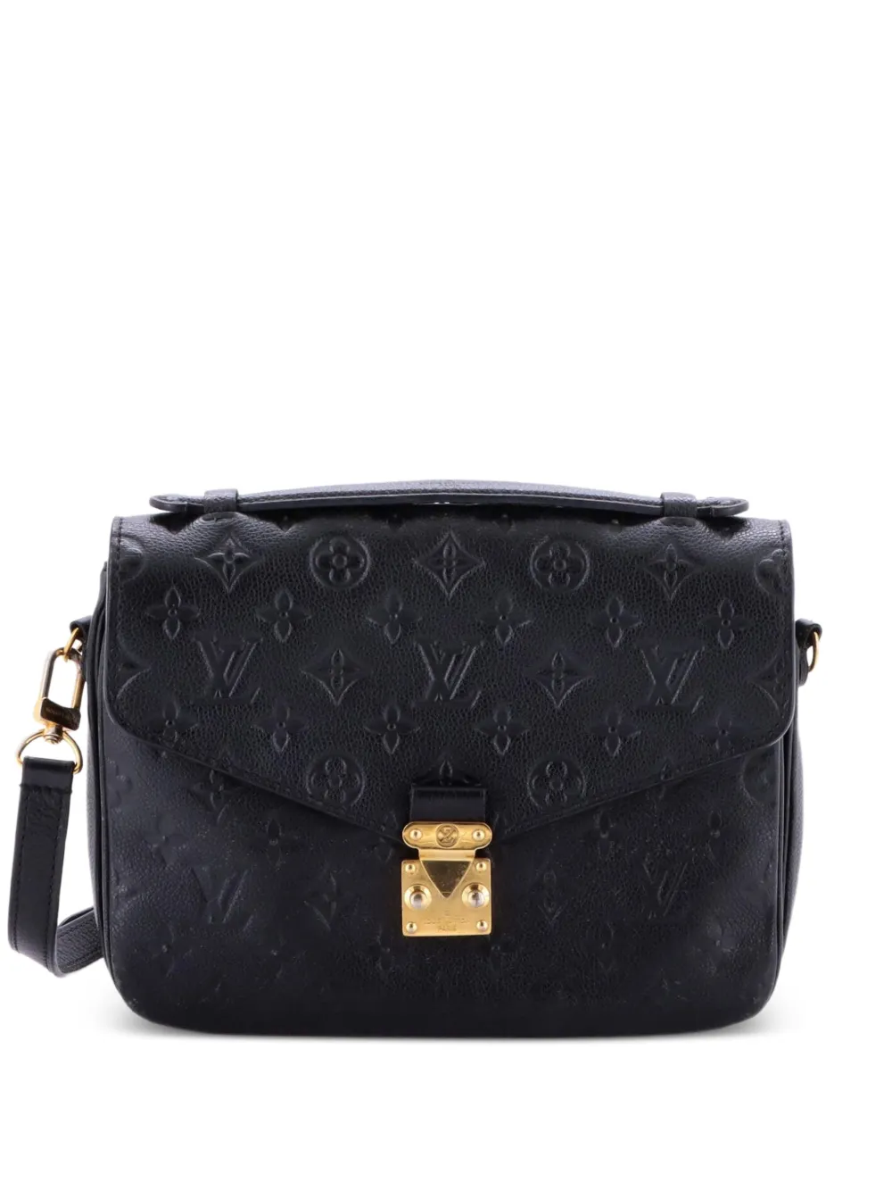 Louis Vuitton Pre-Owned Pochette Metis Monogram Empreinte Leather crossbody bag - Nero