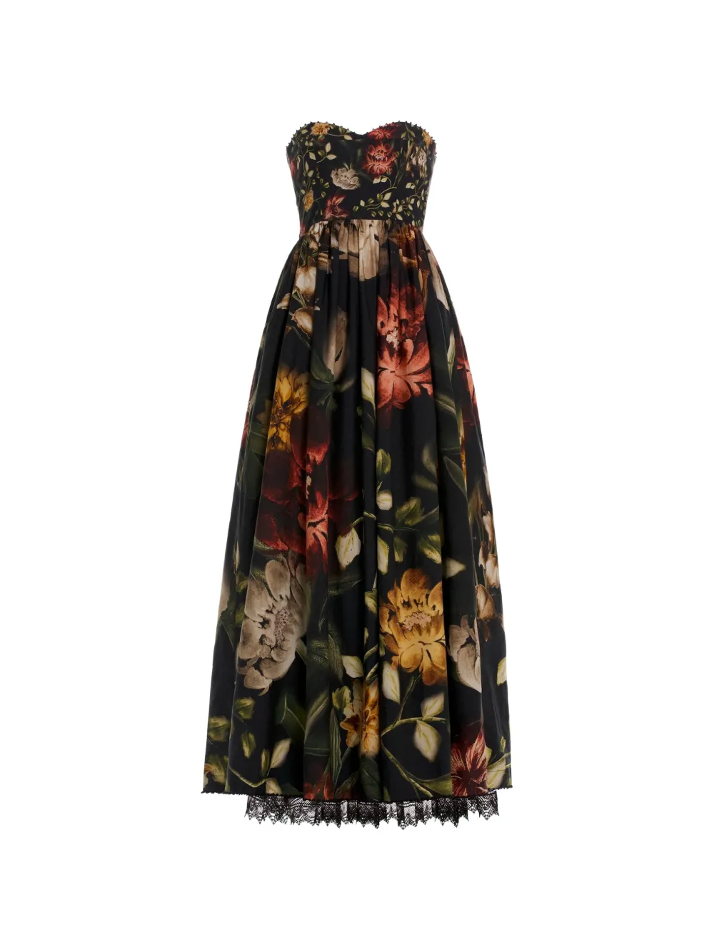 Agua By Agua Bendita Tonia Paramo maxi dress - Nero