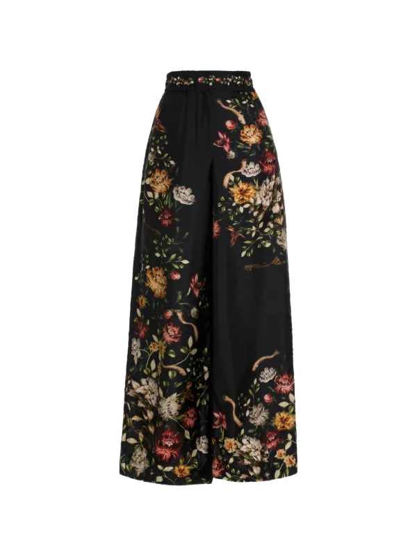 Agua by Agua Bendita Tota Paramo Trousers in Black