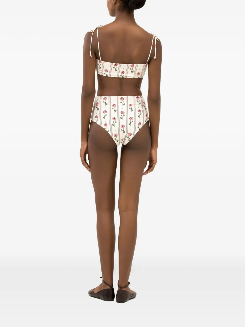 Agua By Agua Bendita Primavera Quebrada bikinitop Beige