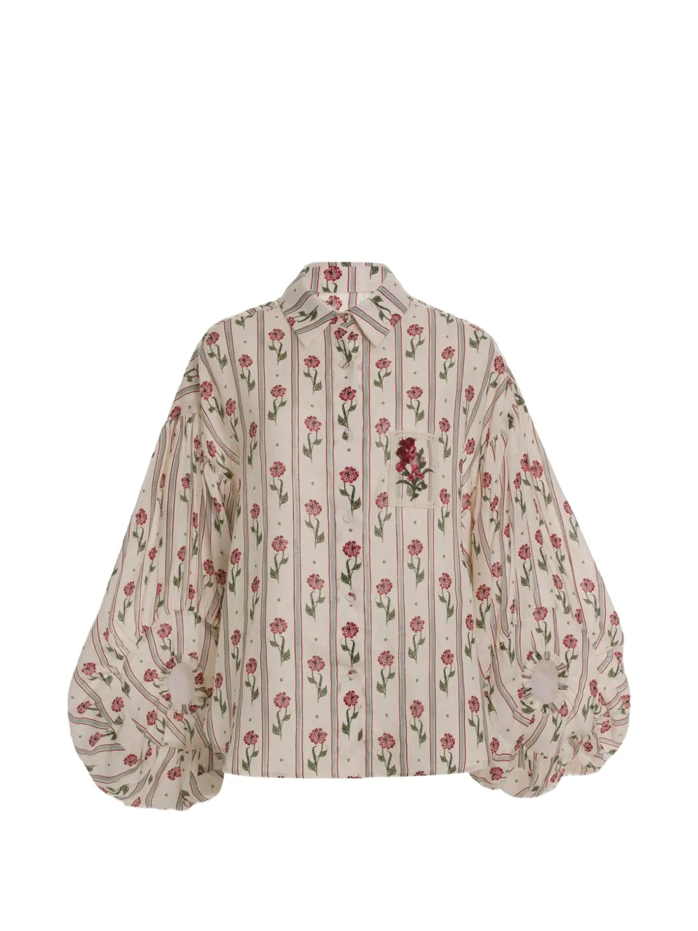 Agua By Agua Bendita Agar Mosqueta Bluse - Nude