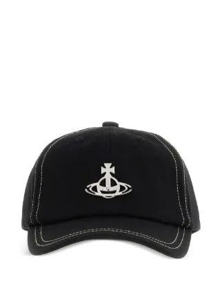 Vivienne Westwood Edgerwear Cap | Black | FARFETCH