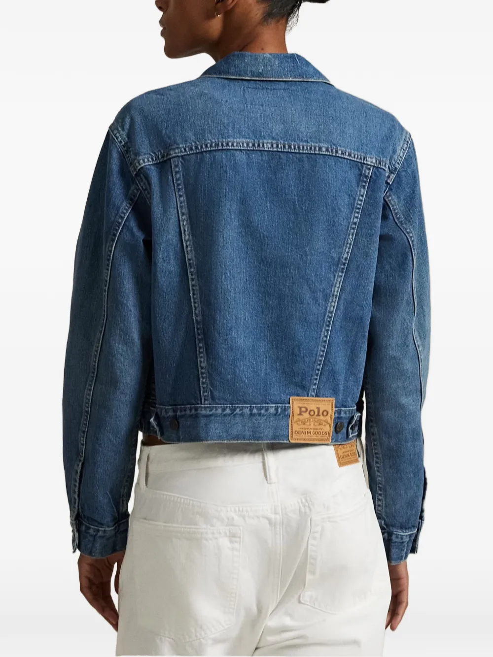Polo Ralph Lauren Denim jack Blauw
