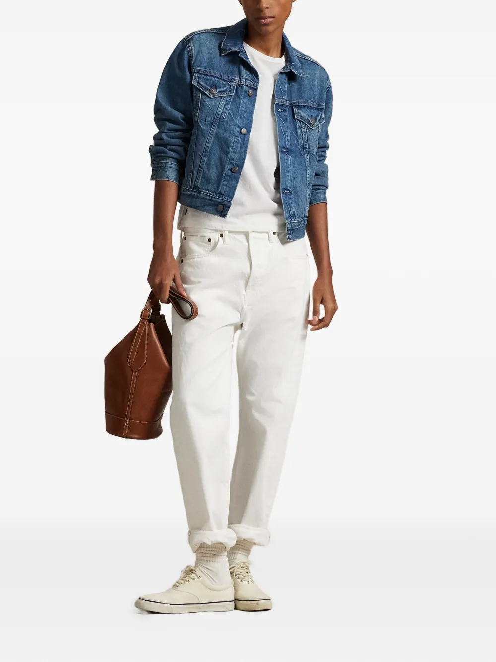 Polo Ralph Lauren Denim jack Blauw