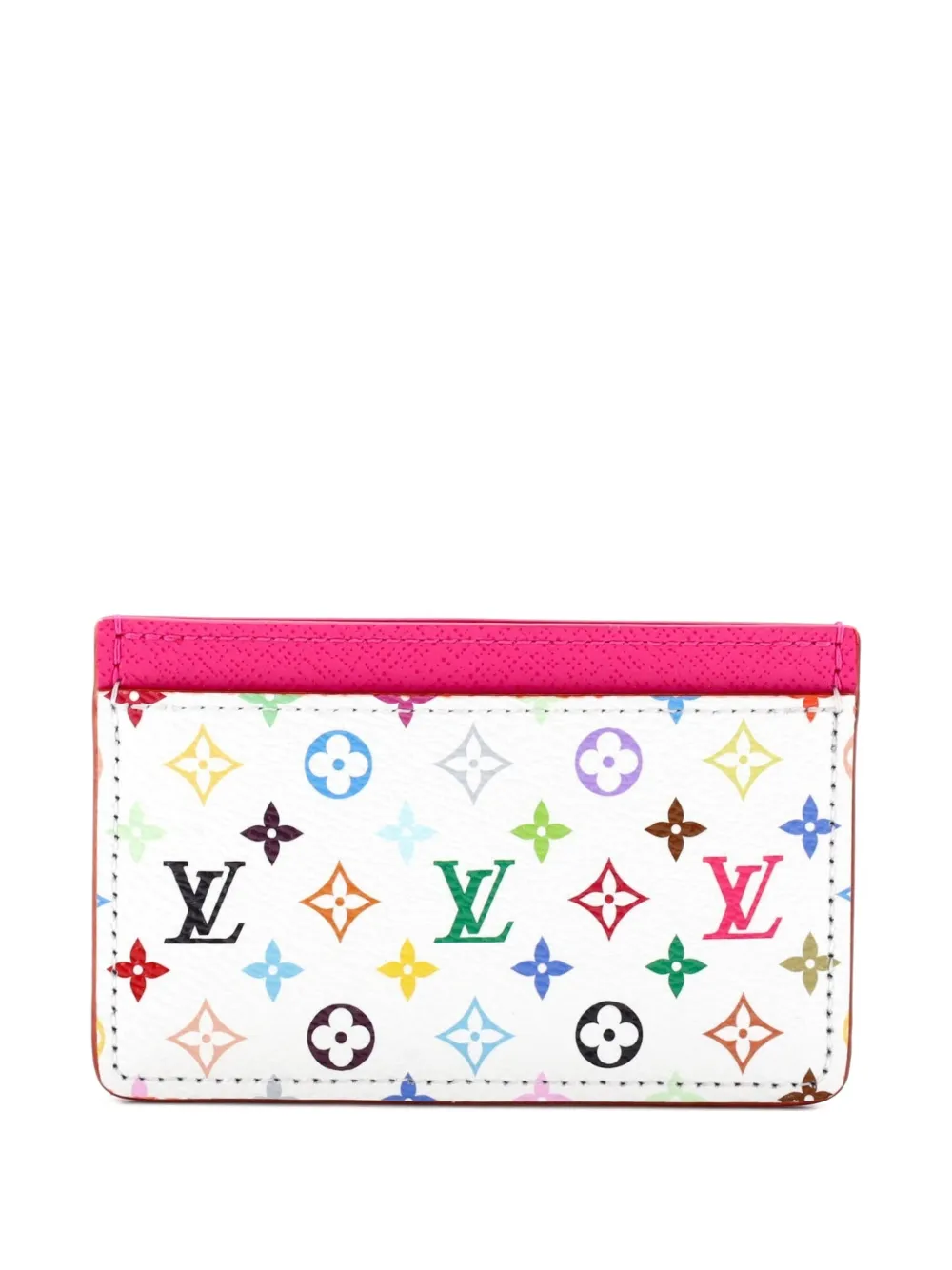 Louis Vuitton Pre-Owned x Takashi Murakami Monogram Multicolor with Leather card holder - Multicolore
