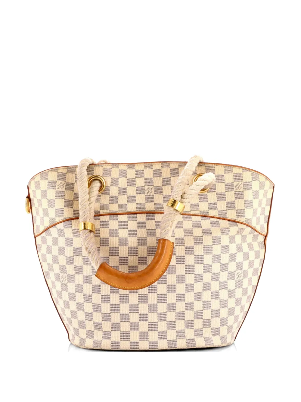 Pre-owned Louis Vuitton Pampelonne Handbag Damier Gm Shoulder Bag In White
