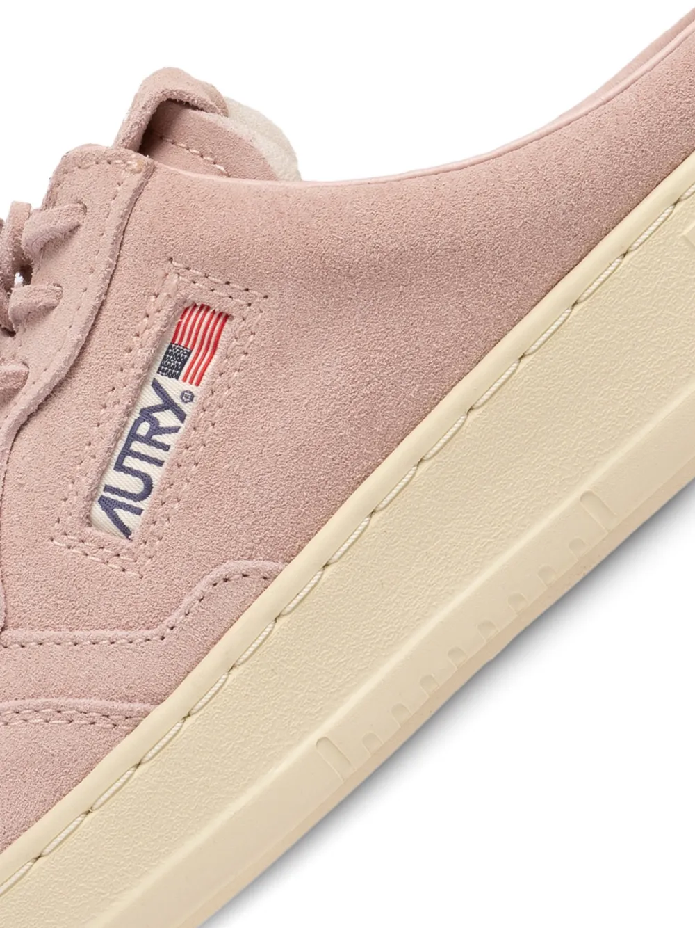 Autry Medalist Mule suède sneakers Roze