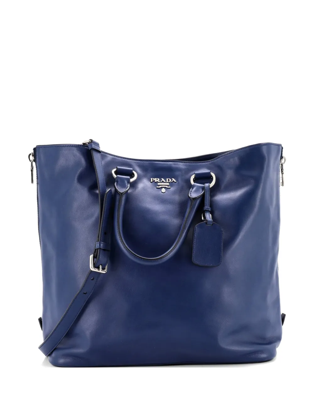 Prada Pre-Owned Borsa a tracolla convertibile - Blu