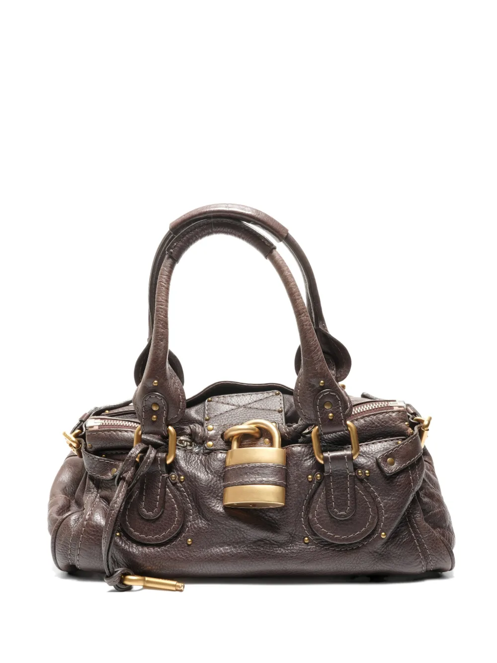 Chloé Pre-Owned 2010s Paddington leather tote bag - Marrone