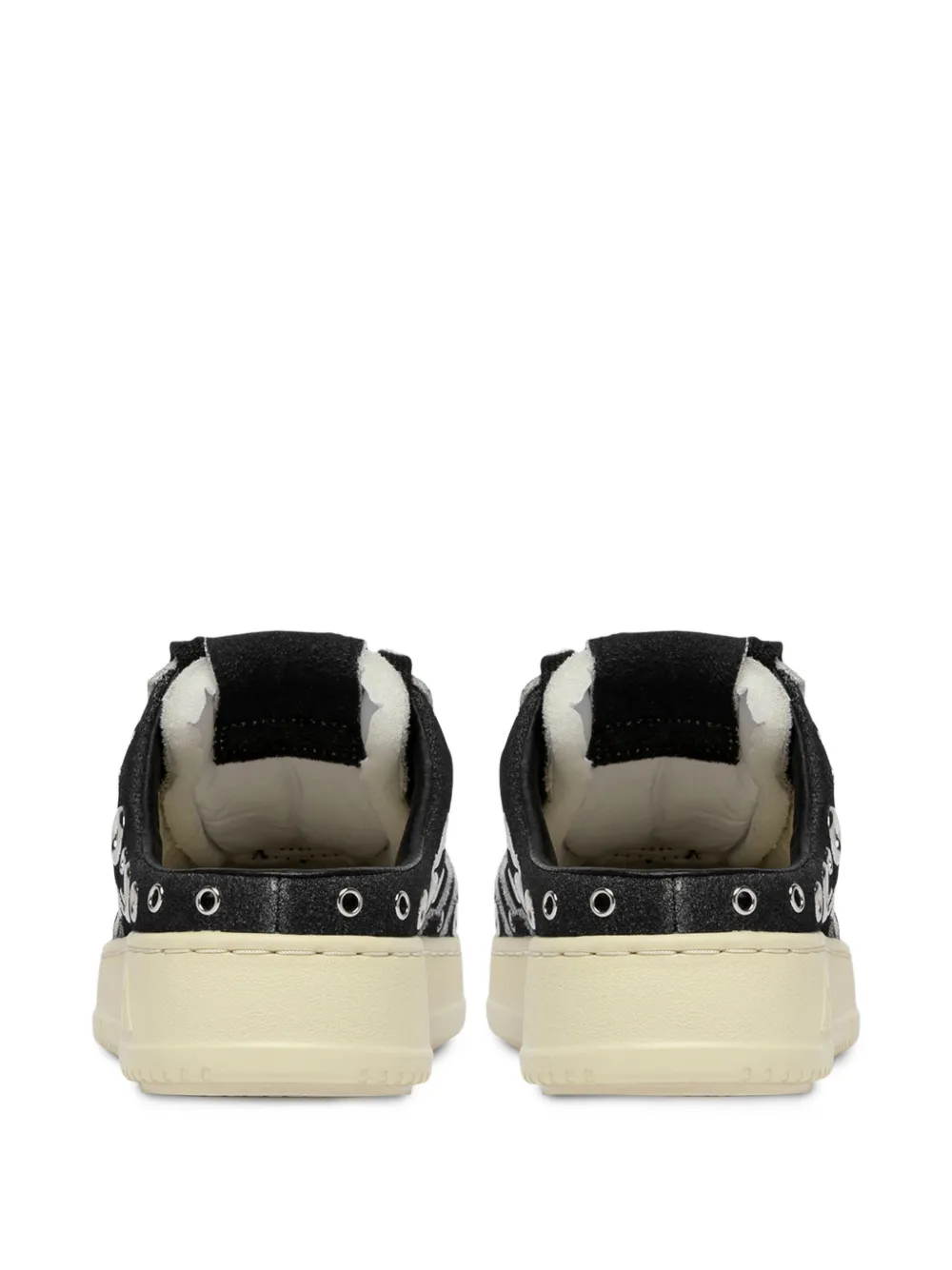 Autry Medalist Mule sneakers met ringlets Zwart