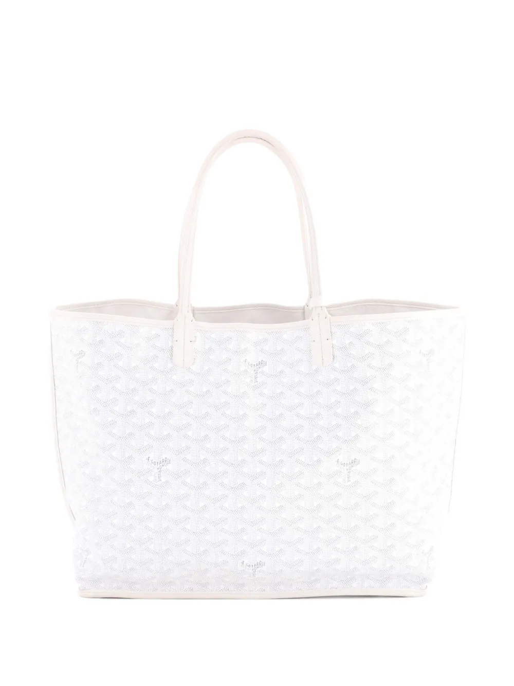 Goyard Pre-Owned Borsa tote Anjou PM reversibile in tela cerata - Bianco