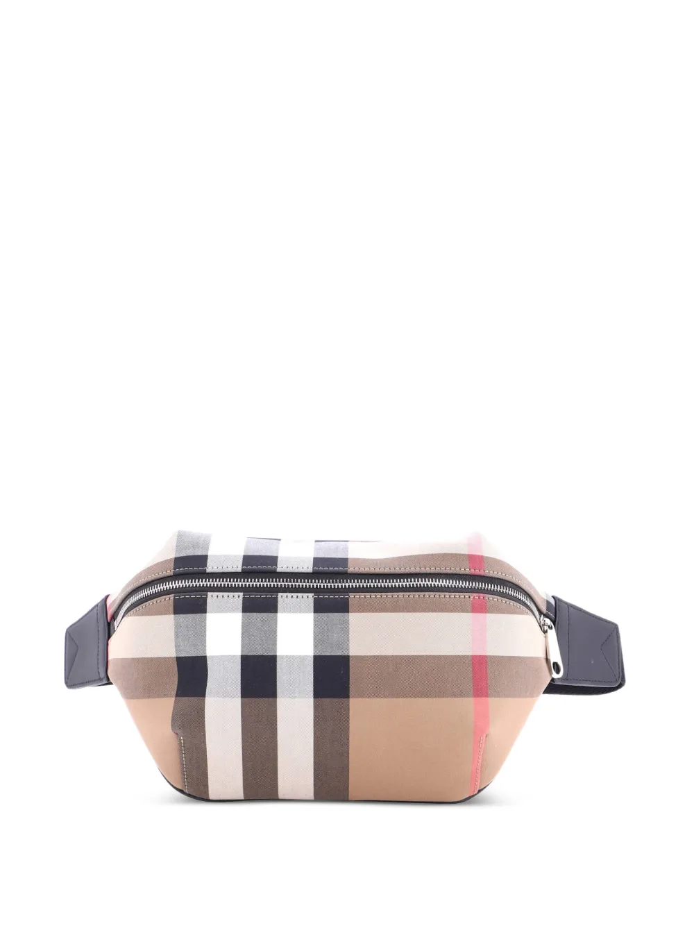 Burberry Pre-Owned Sonny House Check Canvas belt bag - Marrone