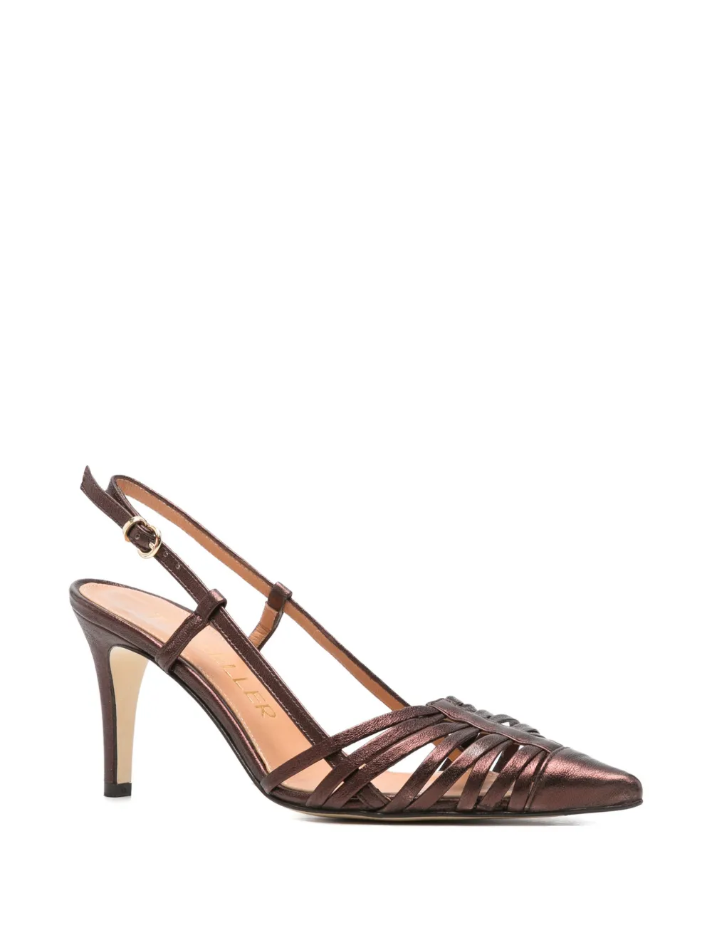 The Seller caged slingback pumps Bruin